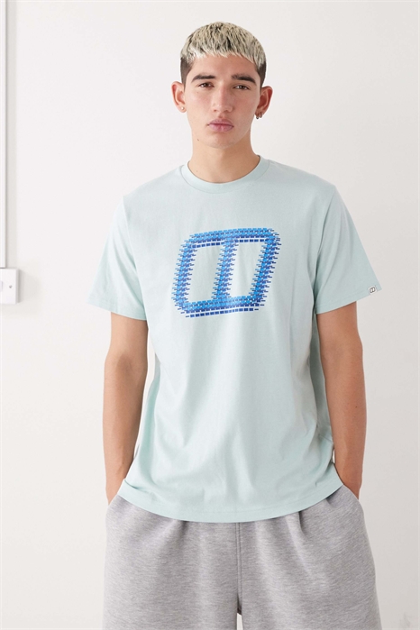 Футболка Berghaus с принтом в виде блоков артикул 151068818