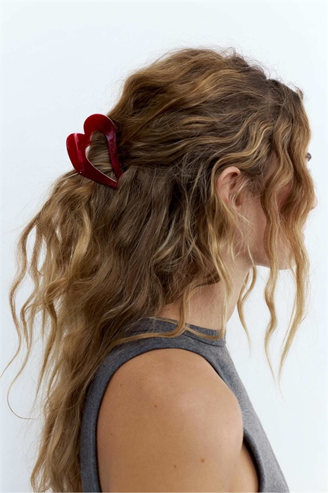 Заколка в форме сердца артикул 155863834