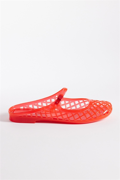 Плоские туфли-муле из прозрачного материала от Vivienne артикул 154763137