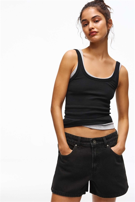 Джинсовые шорты 90-х артикул 156469645