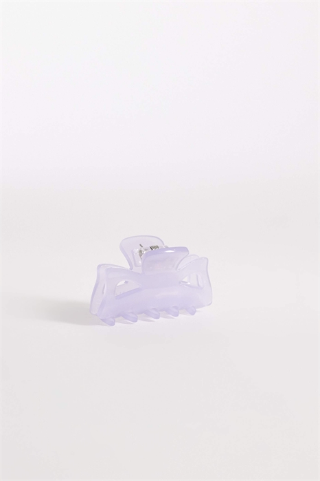 Мини-заколка для волос в виде бантика фиолетового цвета артикул 153286730