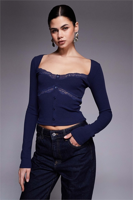 Топ с длинными рукавами от Kathi Lacey артикул 153982497