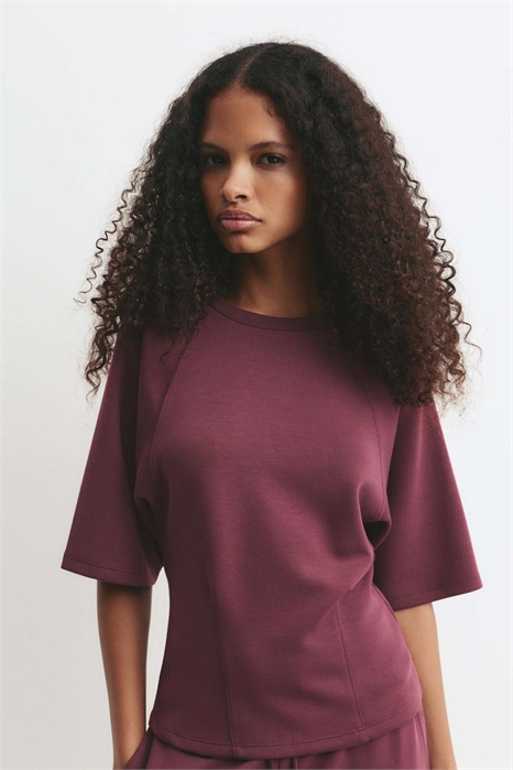 Свитшот с короткими рукавами артикул 151561154