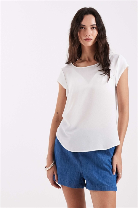 Блузка на молнии сзади артикул 122679137