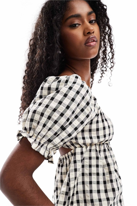 Топ в стиле «бохо» в стиле доярки артикул 147591031