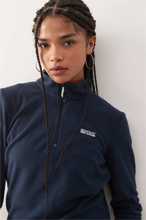 Легкая флисовая кофта Sweethart с полузастежкой-молнией артикул 153768648