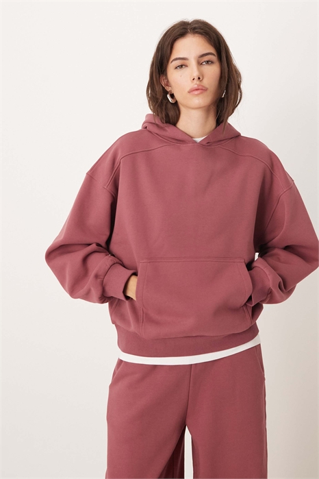 Капюшонная кофта премиум-класса плотностью 500 г/м² с рукавами-балонами артикул 149051443