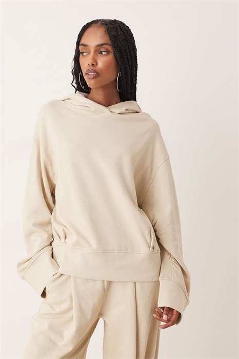 Толстовка с вставками из ткани «вафелька» co-ord артикул 148305476