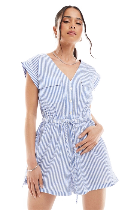 Полосатый комбинезон артикул 143314181