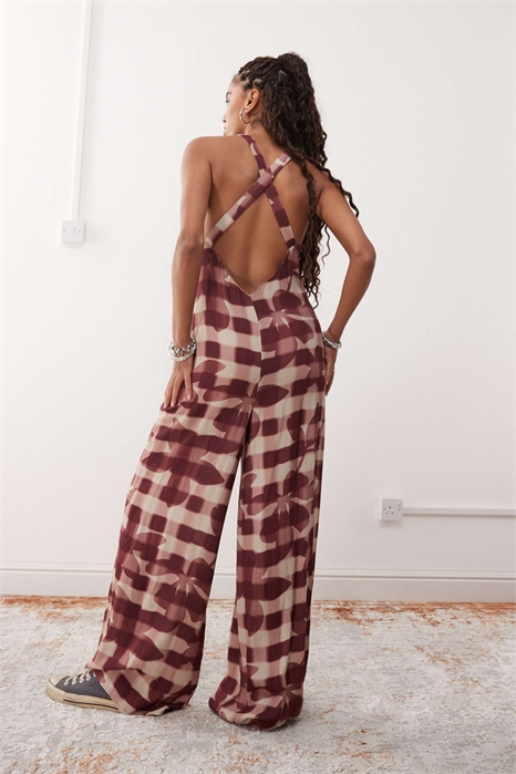 Комбинезон с открытой спиной артикул 138950932