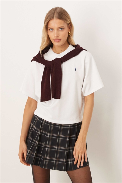 Трикотажная рубашка-поло артикул 152897659