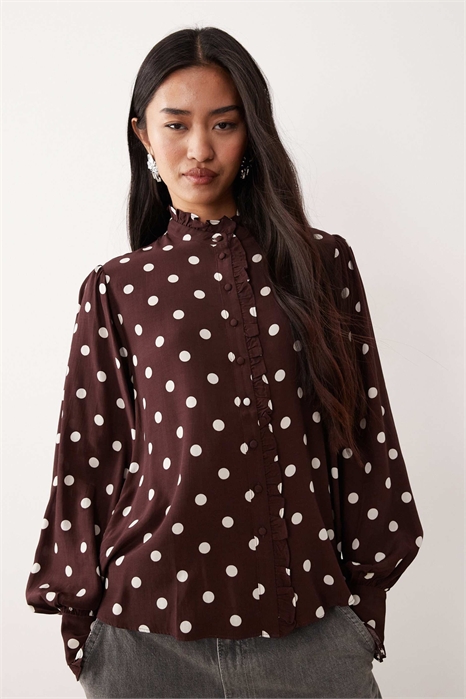 Блузка Bronte на пуговицах артикул 151929815