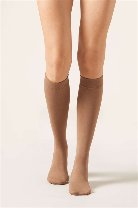 Теплые, полностью непрозрачные гольфы артикул 153292376