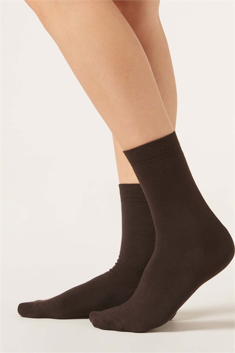 Короткие носки из шерсти и хлопка артикул 155278611