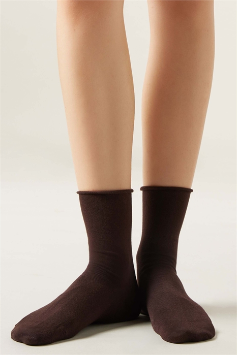 Неэластичные хлопковые носочки до щиколотки артикул 155278562