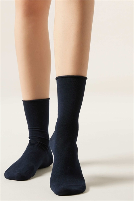 Неэластичные хлопковые носочки до щиколотки артикул 155278584