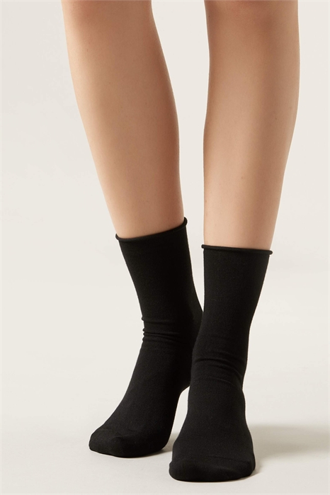 Неэластичные хлопковые носочки до щиколотки артикул 154058078