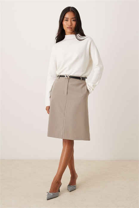 Юбка-миди длиной до колен в стиле 90-х артикул 150169910