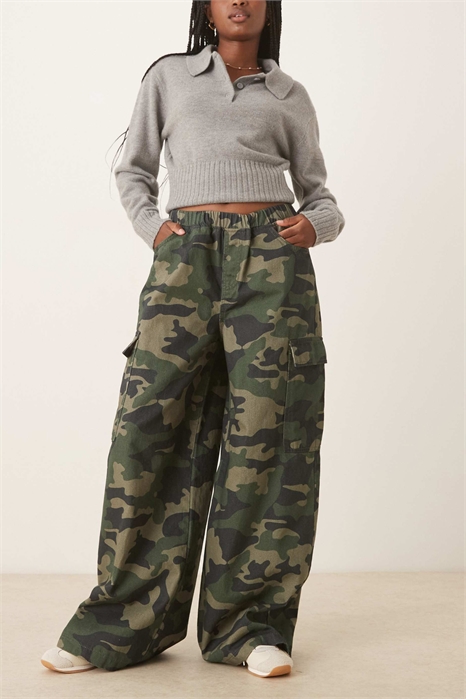 Брюки-карго в стиле джоггер артикул 150227089