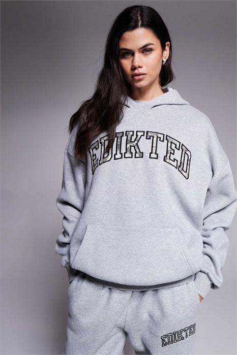 Худи с камуфляжным принтом и объемным кроем co-ord артикул 153249559