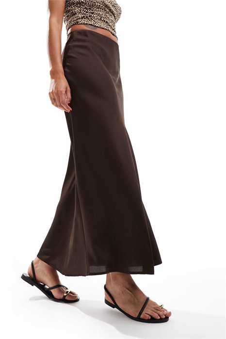 Атласная юбка макси артикул 136067389