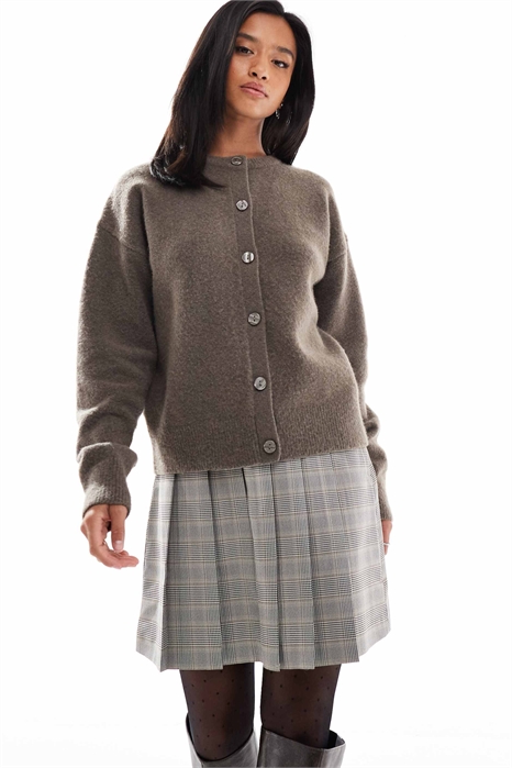 Мини-юбка с складками артикул 150706199