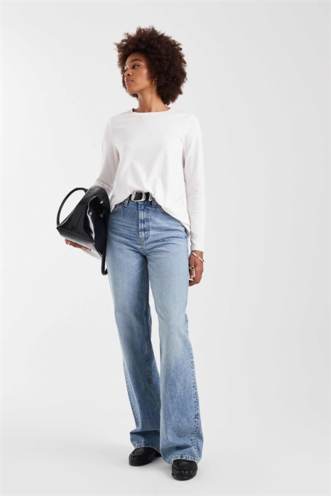 ASOS DESIGN Джинсы «dad jeans» с широкими брючинами для высоких артикул 147695991