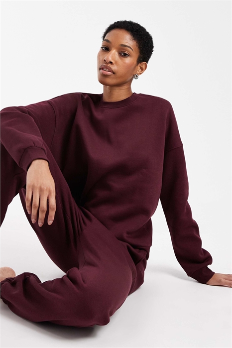 Свитшот большого размера co-ord артикул 150747253