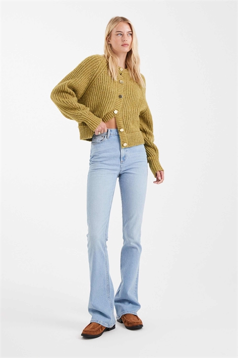 ASOS DESIGN Джинсы-клёш средней посадки для высоких артикул 136840045