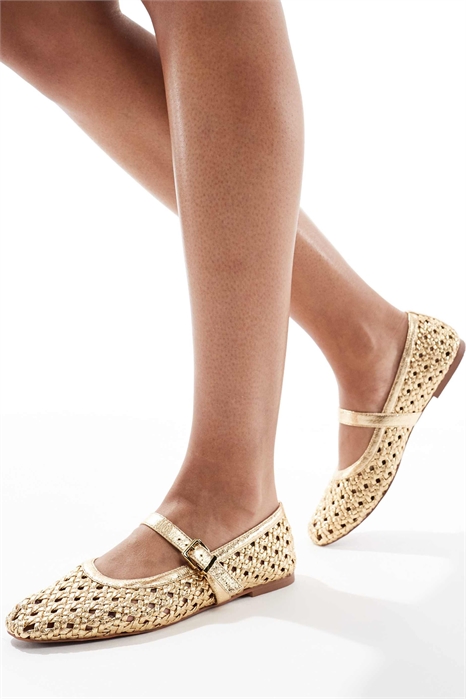 Плетеные туфли «Мэри Джейн» от Lexie артикул 140701256