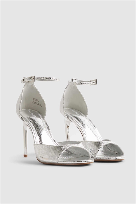 Сандалии на каблуке с закрытой пяткой артикул 155578300