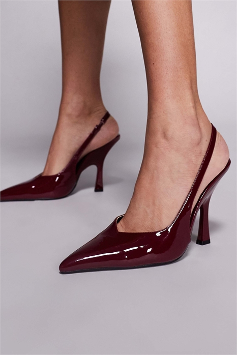 Туфли на каблуке с открытой пяткой Simmi London Keely артикул 153399200