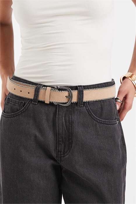 Подростковый ремень с заклепками артикул 152905055