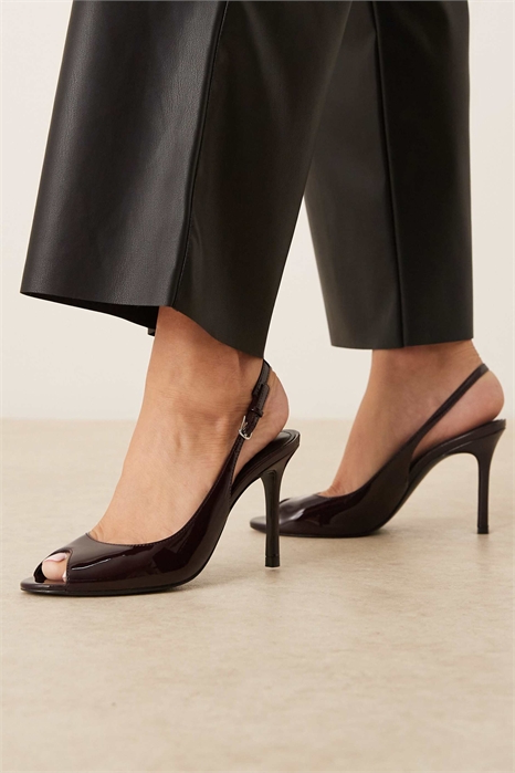 Открытый каблук со шнурком сзади артикул 153666185