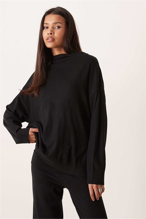 Свитер с высоким воротником из трикотажа Plegamm co-ord артикул 154236298