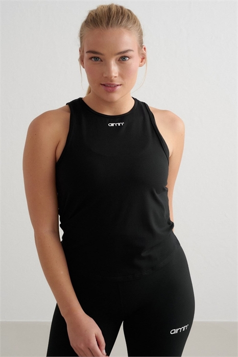 Черная мягкая базовая майка артикул 143270042