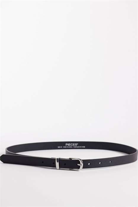 Тонкий ремень из искусственной кожи артикул 155116311