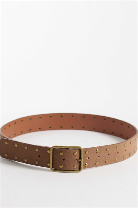 Пояс с заклепками артикул 153786580