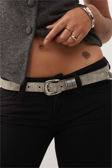 Пояс с несколькими D-образными кольцами артикул 153789031