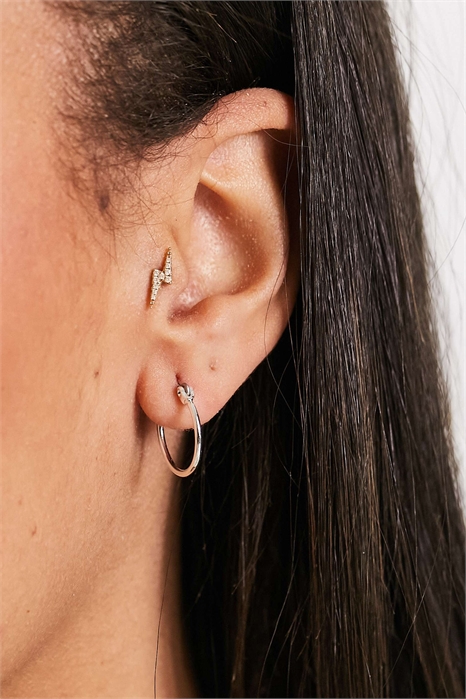 Эксклюзивные маленькие кольца из посеребренного серебра артикул 126668623