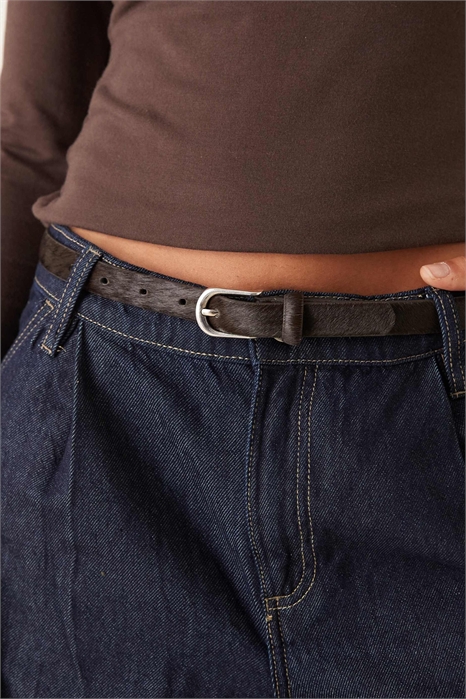 Волосы на ремне из натуральной кожи артикул 151637616