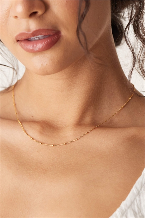 Колье из сателлита артикул 143484433