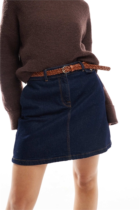 Плетеный ремень из искусственной кожи артикул 139430357