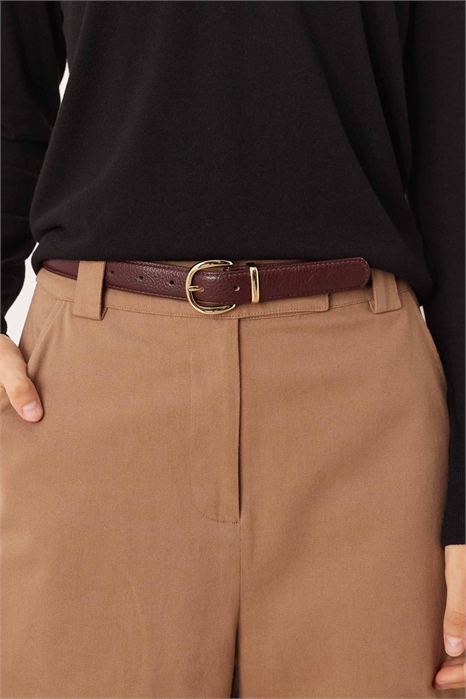 Классический тонкий ремень артикул 151634099