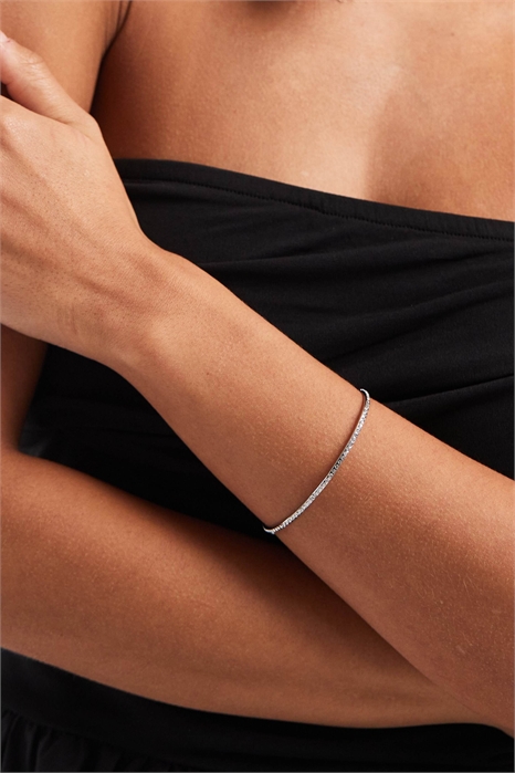 Браслет дружбы с застежкой-тогглом и блестящим кристаллом артикул 152629963