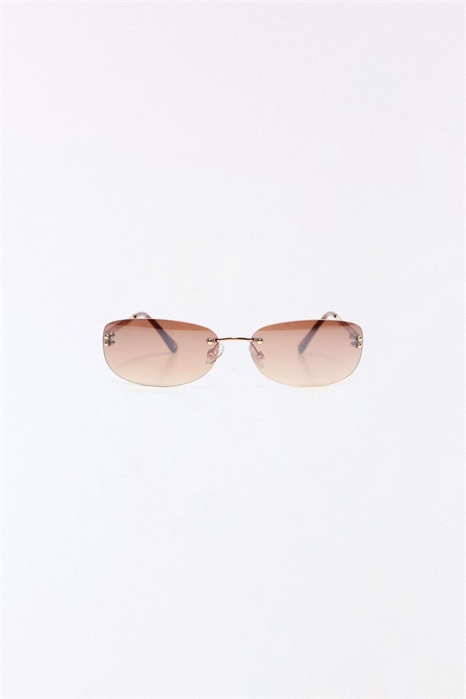 Солнцезащитные очки без оправы артикул 155702485