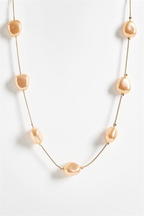 Ожерелье с искусственными жемчужинами артикул 150975807