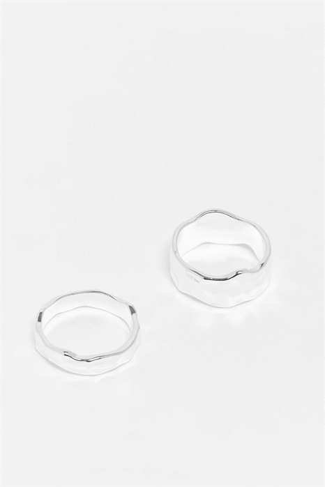 Кольца с тиснением, набор из 2 штук артикул 150664067