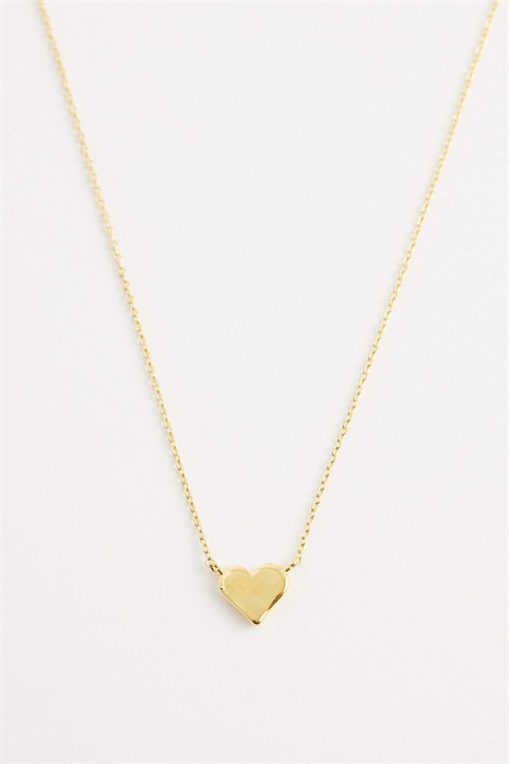 Колье с подвеской в виде растаявшего сердца артикул 153816914