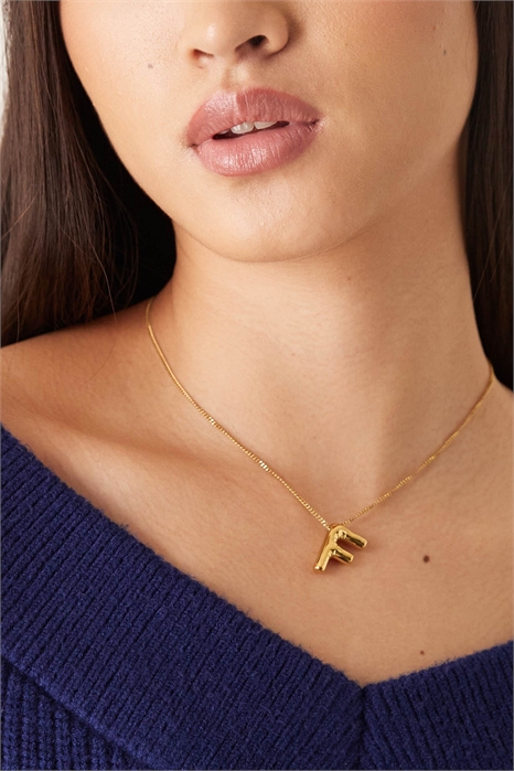 Ожерелье с инициалами артикул 152383961